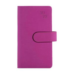 Kalendarz książkowy SPLIT tygodniowy kieszonkowy 2022 słowacki?? - fuksjowy