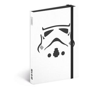 Kalendarz książkowy Star Wars White tygodniowy B6 obrazkowy 2016