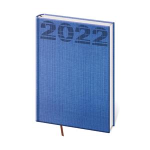 Kalendarz książkowy tygodniowy A5 2022 Coco - niebieski