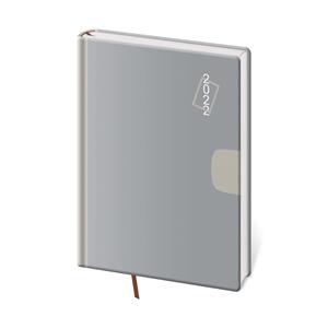Kalendarz książkowy tygodniowy A5 2022 Vario - Grey
