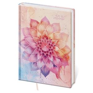 Kalendarz książkowy tygodniowy A5 2026 Vario - Lyra Aura