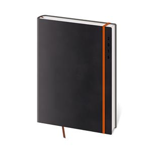 Kalendarz książkowy tygodniowy A5 Flexies 2016 - czarny