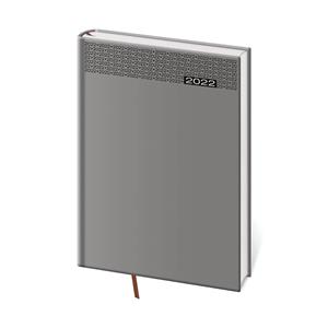 Kalendarz książkowy tygodniowy B5 2022 Gommato - szary