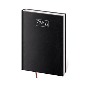 Kalendarz książkowy tygodniowy B5 Old Karachi 2016 - czarny