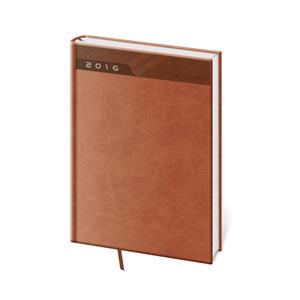 Kalendarz książkowy tygodniowy B5 Print Classic 2016 - angielska czerwień