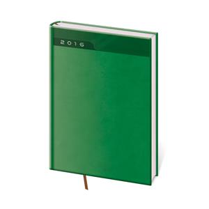 Kalendarz książkowy tygodniowy B5 Print Classic 2016 - zielony