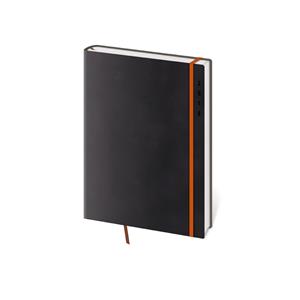 Kalendarz książkowy tygodniowy kieszonkowy Flexies 2016 - czarny