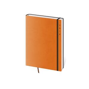 Kalendarz książkowy tygodniowy kieszonkowy Flexies 2016 - pomarańczowy