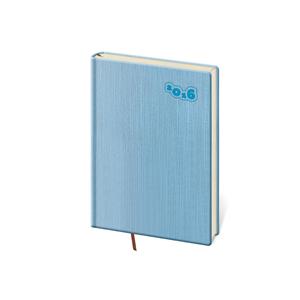 Kalendarz książkowy tygodniowy kieszonkowy Manchester 2016 - jasnoniebieski