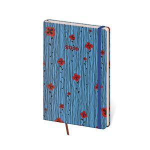 Kalendarz książkowy tygodniowy kieszonkowy Vario 2016 z gumką - Shrub