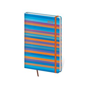 Kalendarz książkowy tygodniowy kieszonkowy Vario 2016 z gumką - String