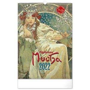 Kalendarz ścienny 2022 Alfons Mucha