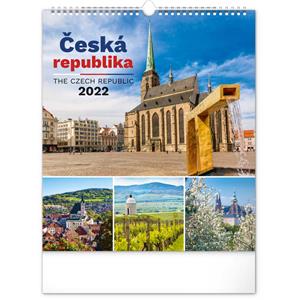 Kalendarz ścienny 2022 Czeska Republika CZ