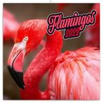 Kalendarz ścienny 2022 Flamingi