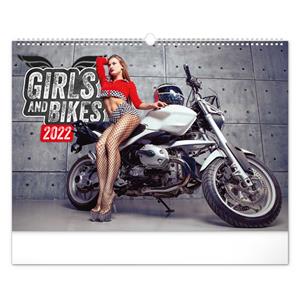 Kalendarz ścienny 2022 Girls & Bikes - Jim Gianatsis