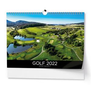 Kalendarz ścienny 2022 Golf
