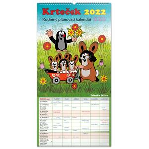 Kalendarz ścienny 2022 Rodzinny planner Krecik XXL