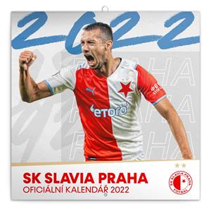 Kalendarz ścienny 2022 SK Slavia Praga
