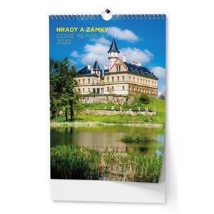 Kalendarz ścienny 2022 Zamki i pałace Republiki Czeskiej