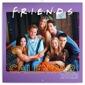 Kalendarz ścienny 2023 2023 Friends