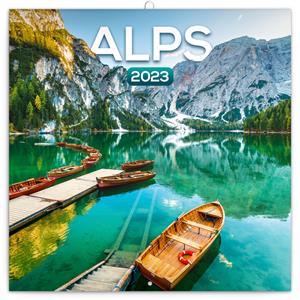 Kalendarz ścienny 2023 Alpy