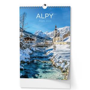 Kalendarz ścienny 2023 Alpy