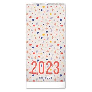 Kalendarz ścienny 2023 Kalendarz planowania Terazzo