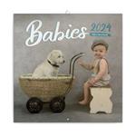 Kalendarz ścienny 2024 Babies - Věra ZLeworová