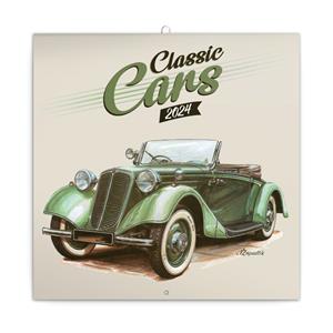 Kalendarz ścienny 2024 Classic Cars - Václav Zapadlík,