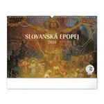 Kalendarz ścienny 2024 Epopeja Słowiańska - Alfons Mucha