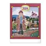 Kalendarz ścienny 2024 Josef Lada - Na wsi