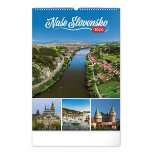 Kalendarz ścienny 2024 Nasza Słowacja SK