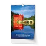 Kalendarz ścienny 2024 Republika Czeska