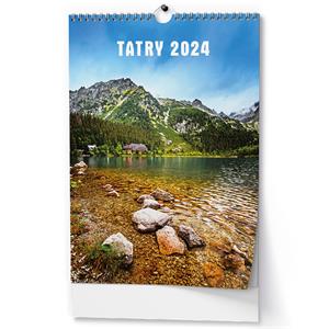 Kalendarz ścienny 2024 Wysokie Tatry