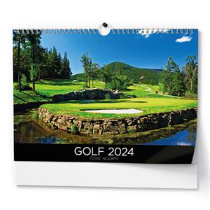 Kalendarz ścienny 2025 Golf
