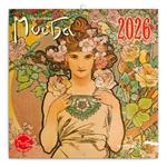 Kalendarz ścienny 2026 Alfons Mucha