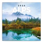 Kalendarz ścienny 2026 Alpy