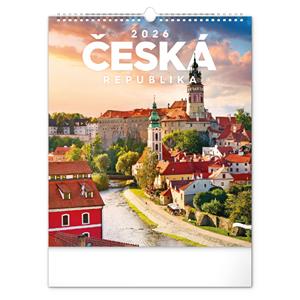 Kalendarz ścienny 2026 Czechy