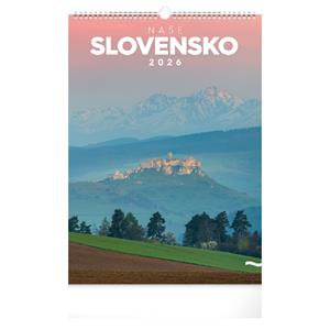 Kalendarz ścienny 2026 Nasza Słowacja