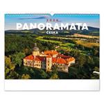 Kalendarz ścienny 2026 Panoramy Czech