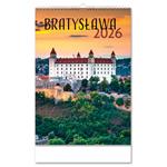 Kalendarz ścienny 2026 polski Bratysława