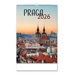 Kalendarz ścienny 2026 polski Praga