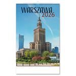 Kalendarz ścienny 2026 polski Warszawa