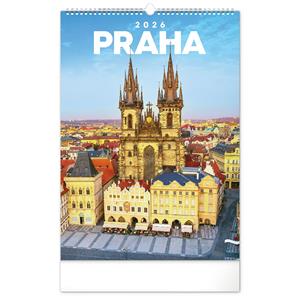 Kalendarz ścienny 2026 Praga