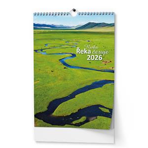 Kalendarz ścienny 2026 Rzeka zachwyca