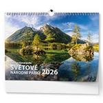 Kalendarz ścienny 2026 Światowe Parki Narodowe