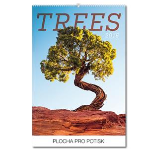 Kalendarz ścienny Drzewa 2016