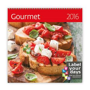 Kalendarz ścienny Gourmet 2016