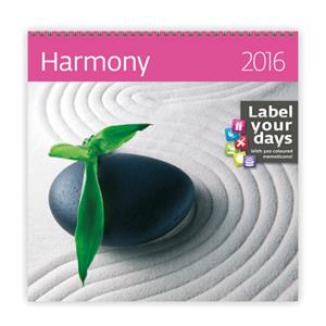 Kalendarz ścienny Harmony 2016