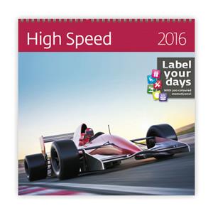 Kalendarz ścienny High Speed 2016